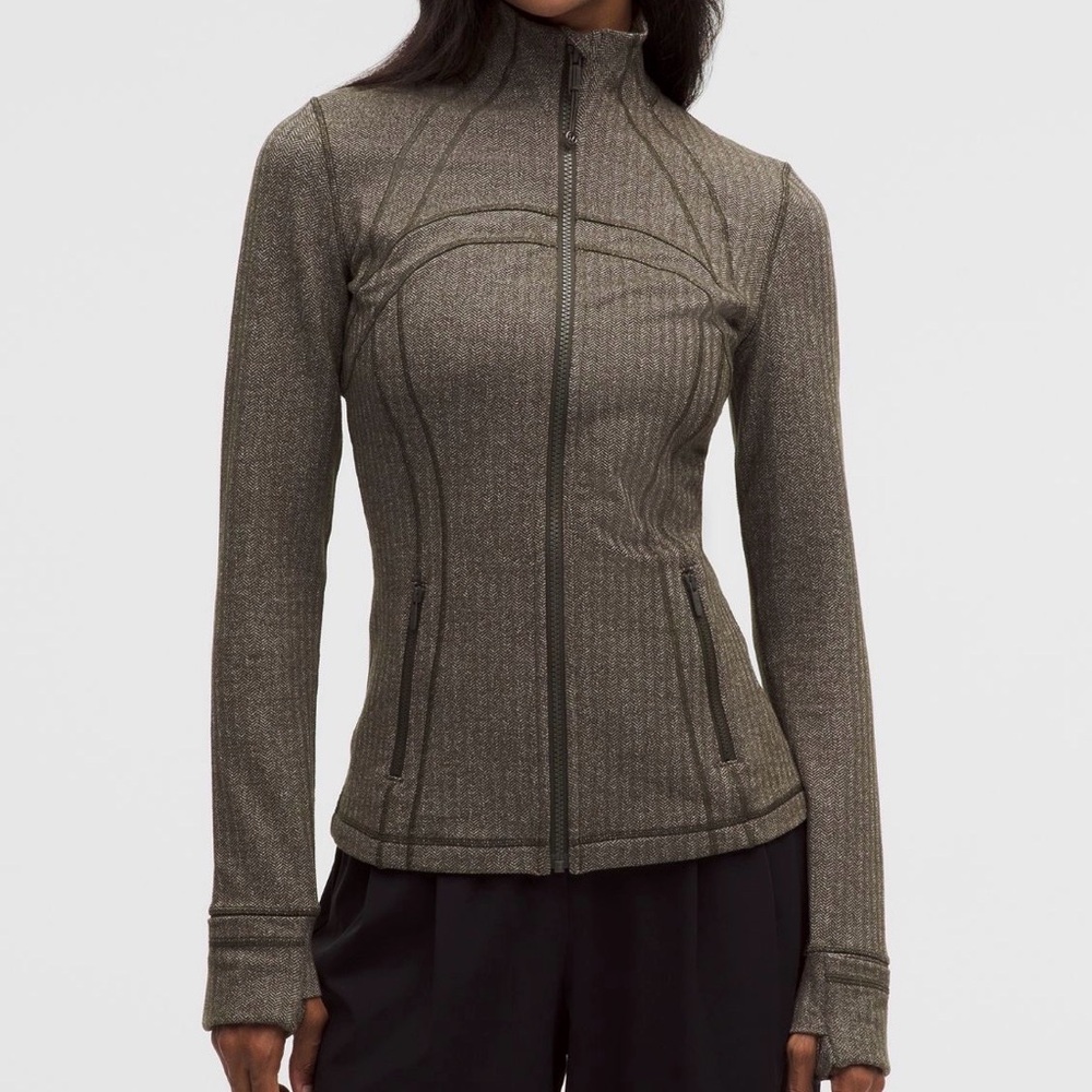 New Lululemon Define Jacket herringbone Sz 8